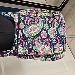 Vera Bradley Mailbag in Pink Paisley